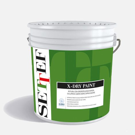 x-dry paint settef pittura idrorepellente